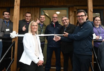 Mayor of Greater Manchester Andy Burnham opens new facility in Wigan borough