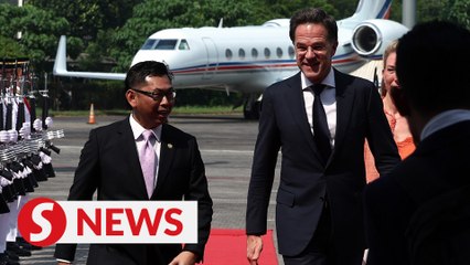 Netherlands PM Mark Rutte in Malaysia for two-day working visit