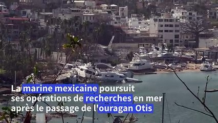 Mexique: les recherches continuent à Acapulco après le passage de l'ouragan Otis