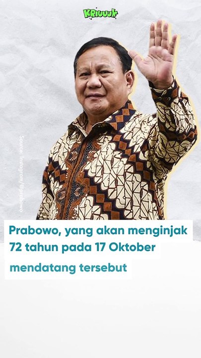 BENARKAH PRABOWO PERNAH STROKE