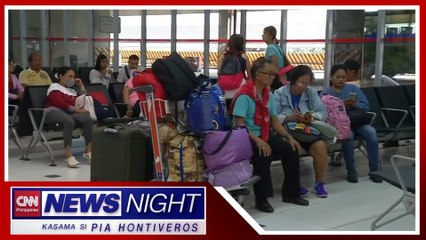 Ilang mga pasahero ngayon pa lang bumabiyahe pa-probinsya