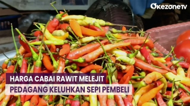 Harga Cabai Rawit Terus Melejit di Surabaya, Pedagang Keluhkan Sepi Pembeli