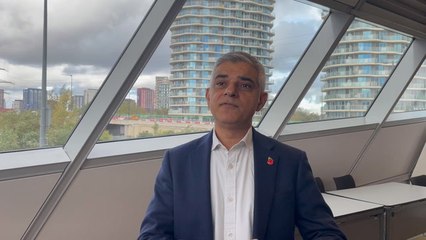 下载视频: Sadiq Khan says Ulez expansion is working 'ahead of schedule' in reducing polluting vehicles