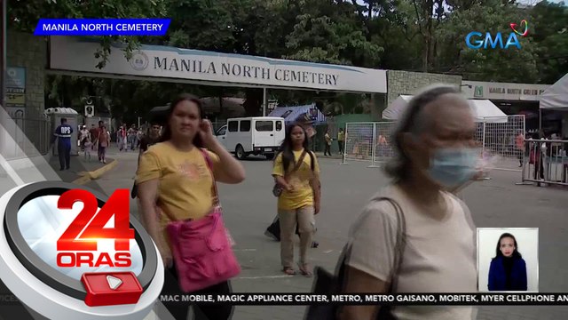 Dami ng tao sa Manila North Cemetery bukas, posibleng umabot sa hanggang isang milyon — MPD | 24 Oras