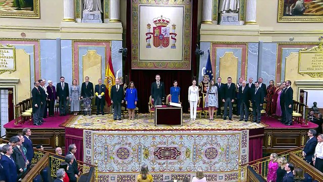 Así ha sido la jura de la Constitución de la princesa Leonor en el Congreso