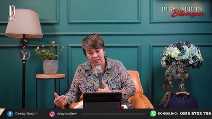 Bibleseries Bilangan  27 - Yosua mengganti Musa - Debby Basjir #debbybasjir