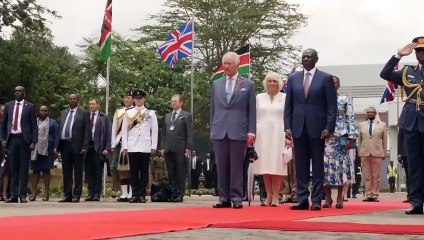 King visits site of Kenya's independence declaration