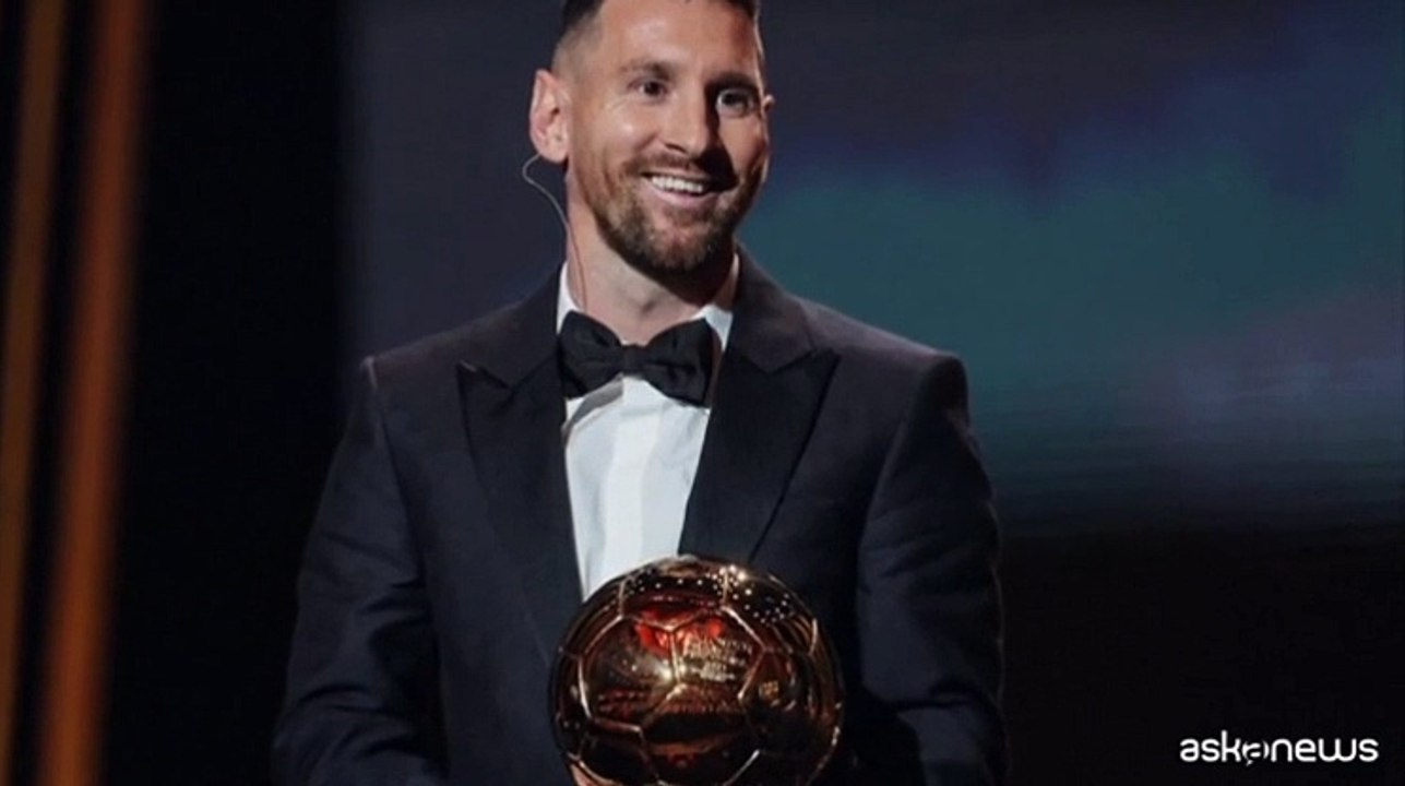 Lionel Messi ha vinto per l'ottava volta il Pallone d'oro
