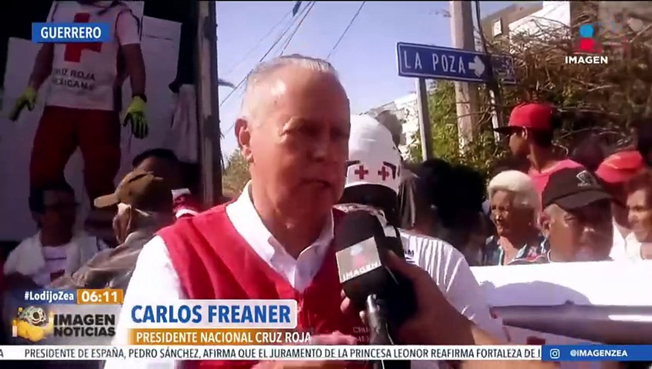 Cruz Roja reparte más de 440 toneladas de ayuda humanitaria en Guerrero