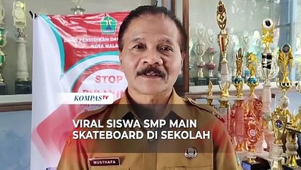 Viral Aksi Anak SMP Main Skateboard, Kepala Sekolah Beberkan Fakta Ini