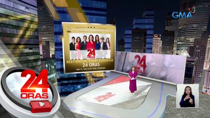 Eleksyon 2022 coverage ng 24 Oras at iba pang programang Kapuso, wagi sa 45th CMMA Awards | 24 Oras