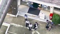 رجل يشتبه في أنه مسلح يحتجز رهائن في اليابان
