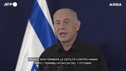 Medio Oriente, Netanyahu nega il cessate il fuoco: "Significherebbe arrendersi ad Hamas"