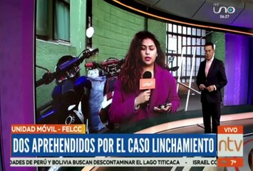 Dos aprehendidos por linchamiento