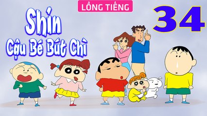 SHIN CẬU BÉ BÚT CHÌ - Tập 34 (Lồng Tiếng) | FULL HD Phim Hoạt Hình Hay Nhất 2023