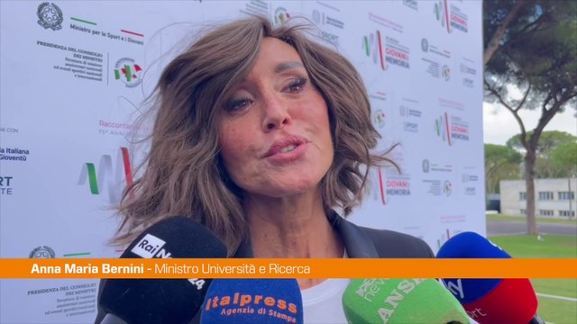 Giovani, Bernini Non c'è futuro senza consapevolezza della memoria