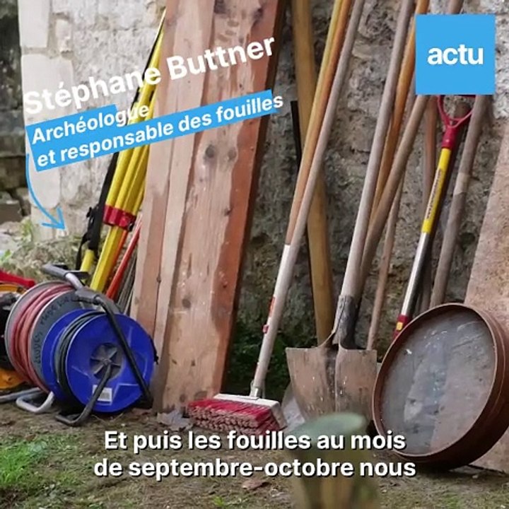 Au cœur des fouilles archéologiques de l'abbaye de Jumièges