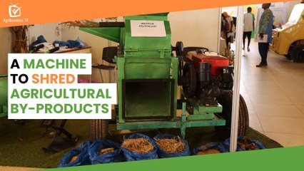 Discovery: A machine to shred agricultural by-products
