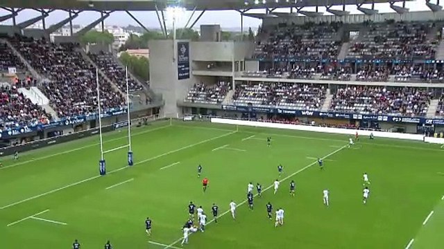 TOP 14 - Essai de Max SPRING (R92) - Montpellier Hérault Rugby - Racing 92 - Saison 2023-2024