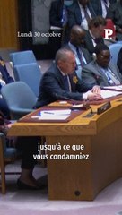 Hamas-Israël : L’ambassadeur israélien à l’ONU arbore une étoile jaune