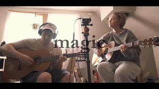 Magic - Coldplay (Acoustic Cover by Chase Eagleson & @SierraEagleson )