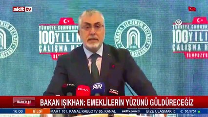 Bakan Işıkhan; Emeklilerin yüzünü güldüreceğiz