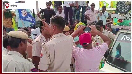 बांदीकुई : नामांकन रैली में डीजे को लेकर प्रत्याशी और पुलिस में विवाद, जानें मामला