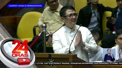 Sr. Dep. Speaker Gonzales, nagbitiw sa PDP-Laban; si ex-pres. Duterte umano ang nagbabanta sa Kamara | 24 Oras