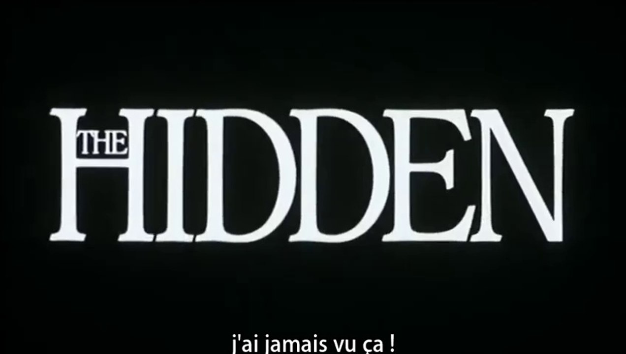 HIDDEN (1987) Bande Annonce S.T.Fr.