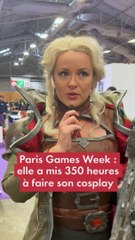 Paris Games Week : elle a mis 350 heures à faire son cosplay
