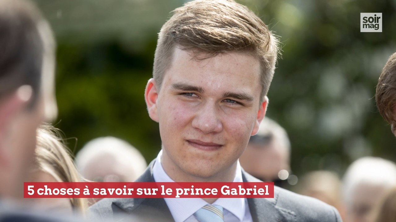5 choses à savoir sur le prince Gabriel