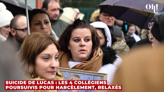 Suicide de Lucas : les 4 collégiens poursuivis pour harcèlement, relaxés
