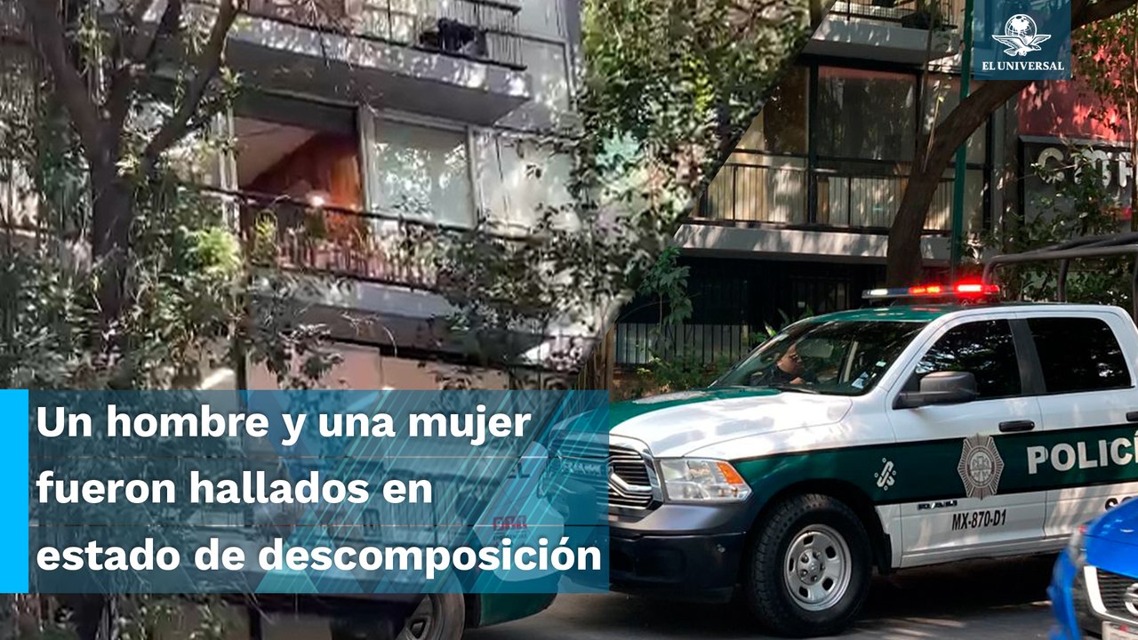 Hallan dos cuerpos en departamento de la colonia Juárez