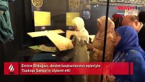 Emine Erdoğan'dan devlet başkanları eşleriyle Topkapı Sarayı'na ziyaret
