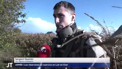 ARMÉE / Les réservistes en exercice en Loir-et-Cher