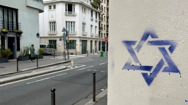 « J'ai peur » : les habitants du 14e arrondissement choqués après la découverte d'étoiles de David sur les murs