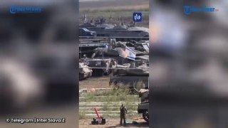 Israel Tambah Jumlah Tank di Perbatasan Jalur Gaza