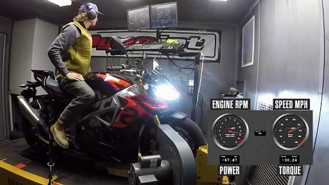 2023 Aprilia Tuono V4 Factory Dyno Test