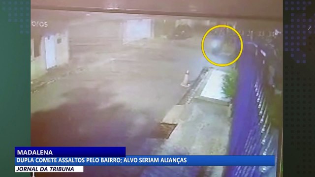 Dupla comete assalto no bairro da Madalena, alvo seriam alianças
