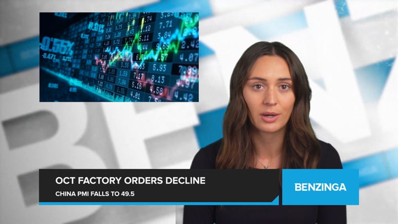 Chinese Manufacturing PMI Contracts in October, Falling Short of Expectations