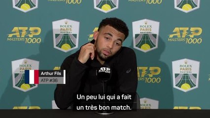 Rolex Paris Masters - Fils : "Beaucoup de fatigue"