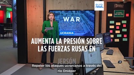 Las incursiones ucranianas en Jersón obligan a Rusia a cambiar al jefe de las fuerzas en la zona