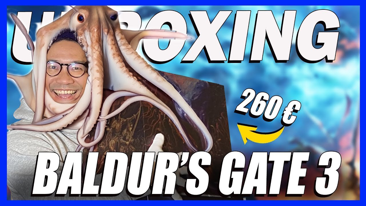Baldur's Gate 3 : mon Unboxing du Collector du GOTY 2023 !