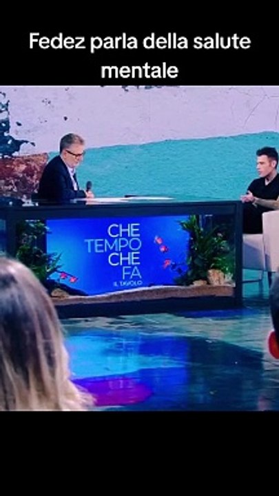Fedez a cuore aperto da Fazio