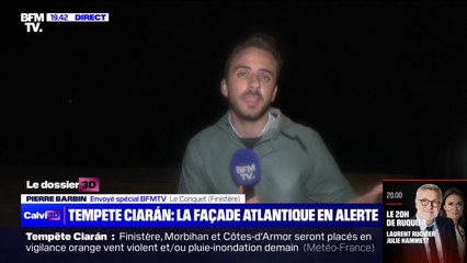 Finistère: l'inquiétude des pêcheurs du Conquet avant le passage de la tempête Ciaran
