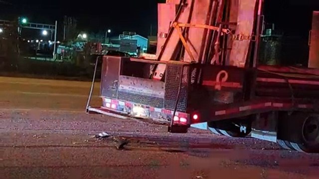 Collision à Sainte-Catherine (Le Reflet - Erick Rivest)