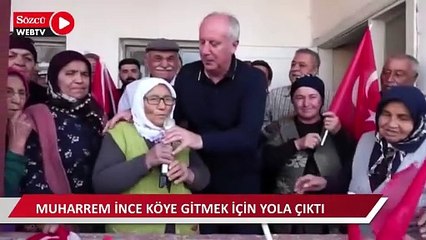 Muharrem İnce, yaşlıların şiir okuyarak Cumhuriyeti kutladığı o köyde