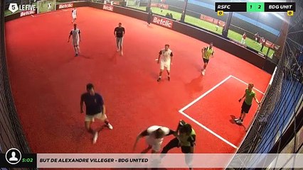 But de Alexandre Villeger - BDG UNITED