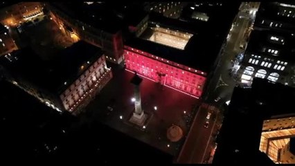 Palazzo Chigi s'illumina di rosa per la lotta contro il tumore al seno