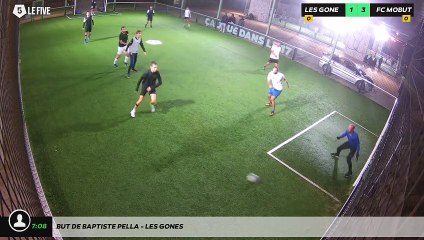 But de Baptiste Pella - LES GONES